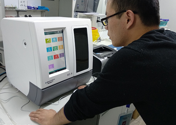 热烈祝贺汉中市中心医院采购我公司SD-8母乳分析仪