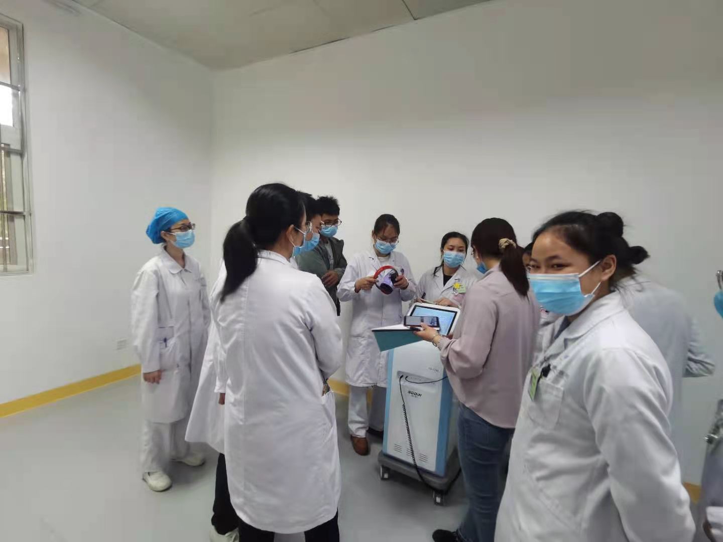 广西崇左民医院采购我司SD-7700听觉统合训练仪